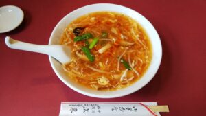中国料理　広東　酸辣湯麵