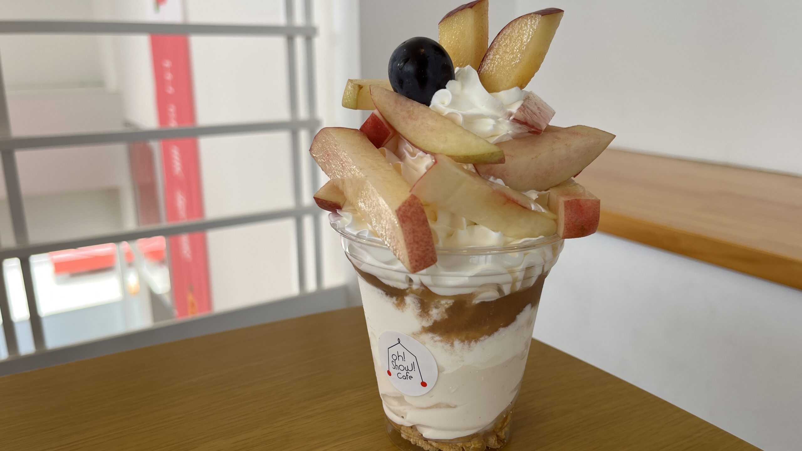 フルーツパフェを堪能！！天童市のOh!Show!Cafe（王将カフェ