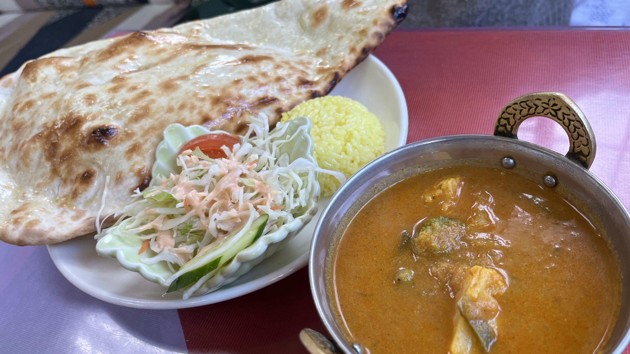 山形市の“スパイスマジック インディアン レストラン”でインドカレー