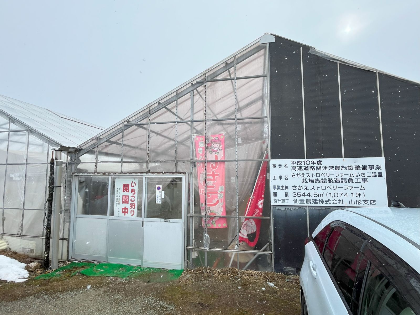 Sagae Strawberry Farm 寒河江 いちご狩り 山形 (7)